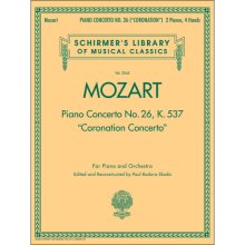 Cover art for Piano Concerto No. 26, K. 537 ("Coronation Concerto"): Schirmer Library of Classics Volume 2045 NFMC 2024-2028 Selection For Piano and Orchestra (Schirmer's Library of Musical Classics)