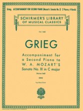 Cover art for Accompaniment for a 2nd Piano to Mozart Sonata K545