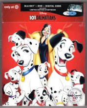 Cover art for 101 Dalmatians Signature Collection (Target Exclusive) (Blu-Ray + DVD + Digital)