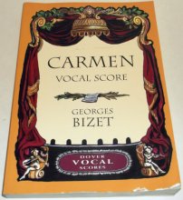 Cover art for Carmen Vocal Score (Dover Vocal Scores)