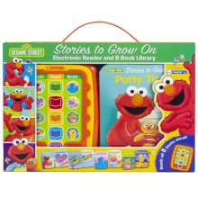 Cover art for Sesame Street - Stories to Grow On Me Reader Jr Electronic Reader and 8 Sound Book Library - PI Kids