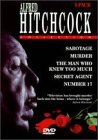 Cover art for The Alfred Hitchcock Collection (Murder, Number 17, The Man Who Knew Too Much, Sabotage, Secret Agent)