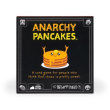 Cover art for Exploding Kittens Anarchy Pancakes Strategic Card Game with Chaotic Game Parts Included - Illustrated Board Game for Kids and Families