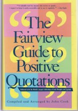 Cover art for The Fairview Guide to Positive Quotations