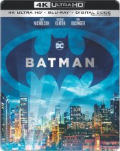 Cover art for Batman (1989) (4K Ultra HD + Blu-ray + Digital/Steelbook) [4K UHD]