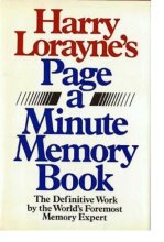 Cover art for Harry Lorayne's Page-A-Minute Memory Book