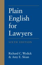 Cover art for Plain English for Lawyers