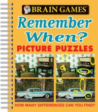 Cover art for Brain Games - Picture Puzzles: Remember When? - How Many Differences Can You Find?
