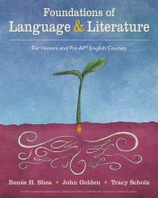 Cover art for Foundations of Language and Literature: Pre-AP®/Honors