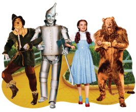 Cover art for Paper House Productions Wizard of Oz Off to See the Wizard 478-piece Die Cut, Shaped Jigsaw Puzzle