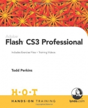 Cover art for Adobe Flash CS3 Professional Hands-On Training