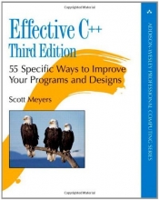 Cover art for Effective C++: 55 Specific Ways to Improve Your Programs and Designs (3rd Edition)