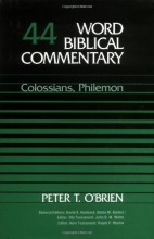 Cover art for Word Biblical Commentary Vol. 44, Colossians-Philemon