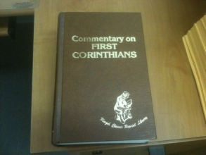 Cover art for Commentary on First Corinthians (Kregel reprint library)
