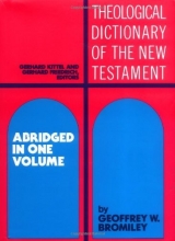 Cover art for Theological Dictionary of the New Testament: Abridged in One Volume