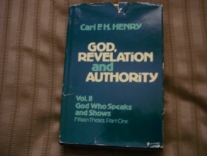 Cover art for God, Revelation and Authority, Vol. 2: God Who Speaks and Shows, Fifteen Theses, Part 1