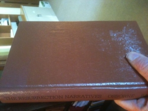 Cover art for The resurrection narratives: A redactional study