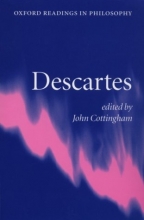 Cover art for Descartes (Oxford Readings in Philosophy)