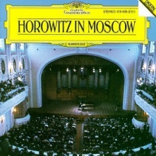 Cover art for Horowitz in Moscow