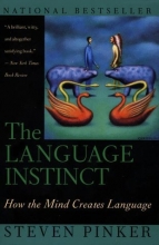 Cover art for The Language Instinct: How the Mind Creates Language