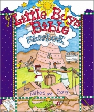 Cover art for Little Boys Bible Storybook for Fathers and Sons