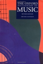 Cover art for The Oxford Dictionary of Music