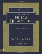 Cover art for Introduction to Biblical Hermeneutics: The Search for Meaning