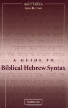 Cover art for A Guide to Biblical Hebrew Syntax