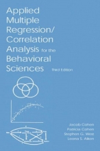Cover art for Applied Multiple Regression/Correlation Analysis for the Behavioral Sciences