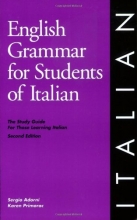 Cover art for English Grammar for Students of Italian.