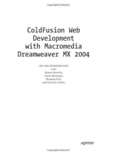 Cover art for ColdFusion Web Development with Macromedia Dreamweaver MX 2004 (Books for Professionals by Professionals)