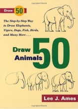 Cover art for Draw 50 Animals