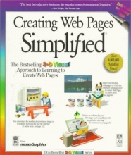 Cover art for Creating Web Pages Simplified (3-D Visual Series)
