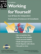 Cover art for Working for Yourself: Law and Taxes for Independent Contractors, Freelancers & Consultants