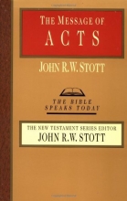 Cover art for The Message of Acts (Bible Speaks Today)