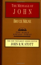 Cover art for The Message of John (Bible Speaks Today)