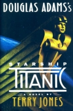 Cover art for Douglas Adams's Starship Titanic
