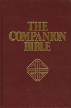 Cover art for Companion Bible: King James Version, Burgandy, Indexed