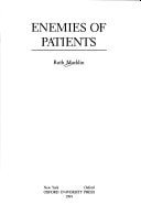 Cover art for Enemies of Patients
