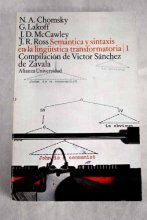 Cover art for Semántica y sintaxis en la linguística transformatoria, volumen I: Comienzos y centro de la polémica