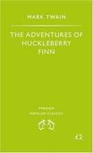 Cover art for The Adventures of Huckleberry Finn. Mark Twain (Penguin Popular Classics)