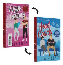 Cover art for Head Coach & Virgin Territory: A Hellions Hockey Romance Collection