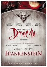 Cover art for Bram Stoker's Dracula/Mary Shelley's Frankenstein - 