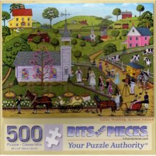 Cover art for Valley Wedding by Joseph Holodook 500 Piece Puzzle
