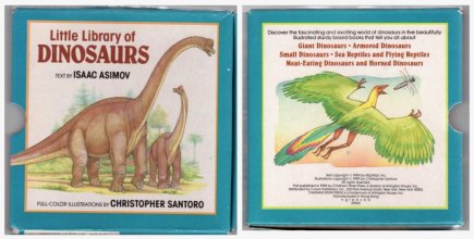 Cover art for Little Library of Dinosaurs: Five Volume Box