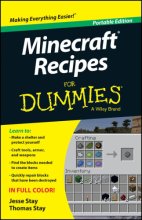 Cover art for Minecraft Recipes for Dummies: Portable Edition (For Dummies Series)