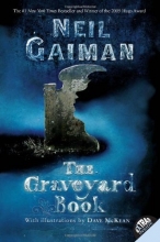 Cover art for The Graveyard Book