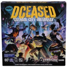 Cover art for Spin Master Games, DCeased: Gotham City Outbreak, Part of The Zombicide Collection, Collectible DC Comics Miniatures, Strategy Board Game, for Adults & Teens, 1-4 Players, for Ages 14 & Up