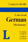 Cover art for Langenscheidt's Universal German Dictionary: German English English German