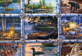 Cover art for Buffalo Games - Darrell Bush - Darrell Bush - North Country - 2000 Piece Jigsaw Puzzle for Adults Challenging Puzzle Perfect for Game Nights - Finished Size is 38.50 x 26.50